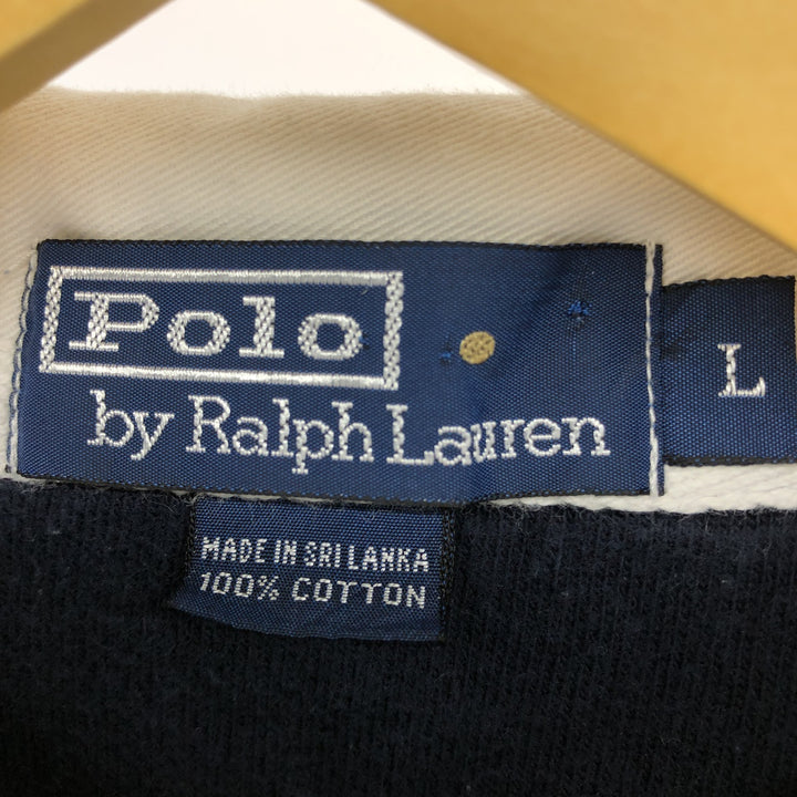 Ralph Lauren POLO by Ralph Lauren long sleeve rugby shirt, men's size L / eaa487426
