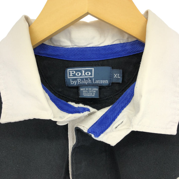 Ralph Lauren POLO RALPH LAUREN Big Pony Long Sleeve Rugby Shirt Men's XL / eaa487430