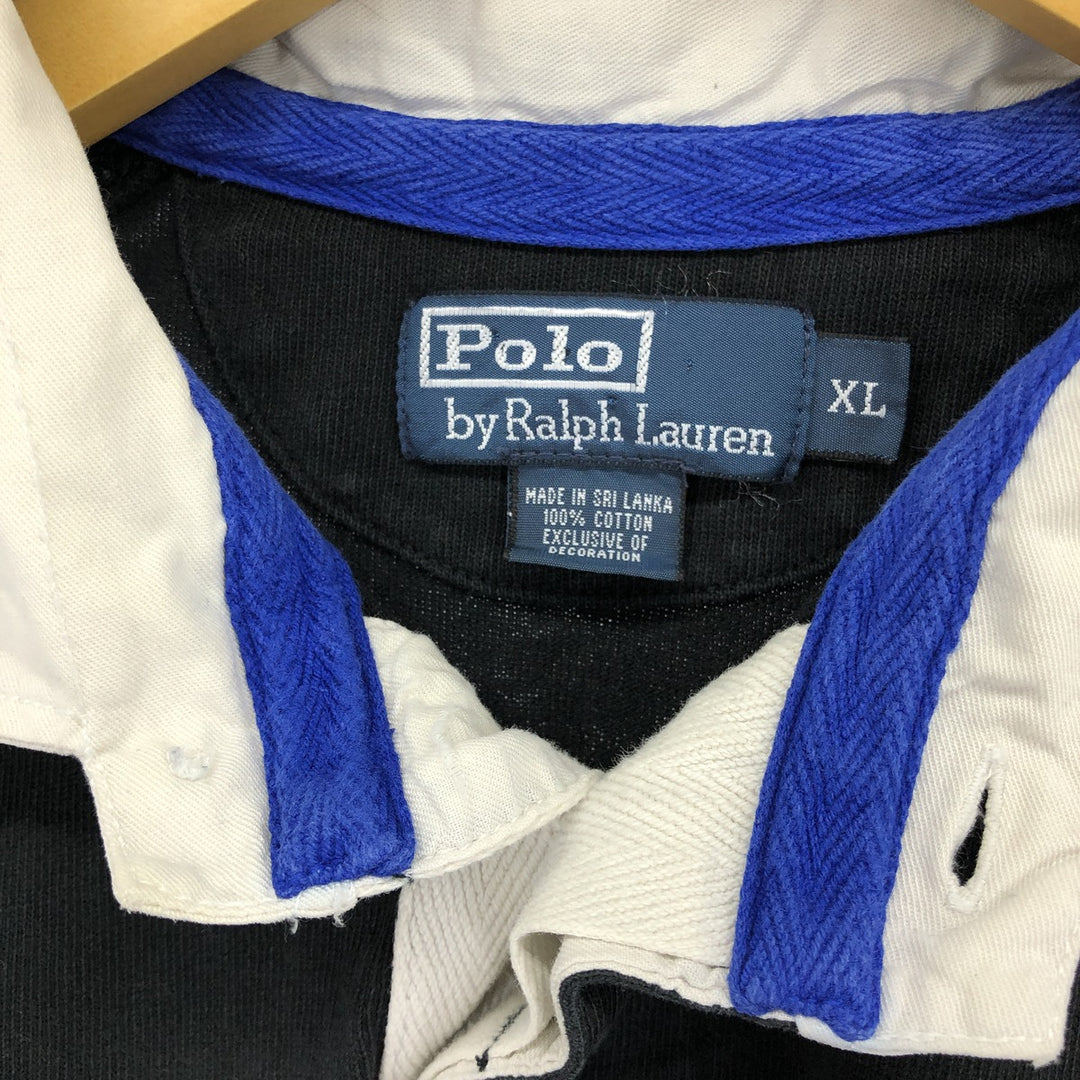 Ralph Lauren POLO RALPH LAUREN Big Pony Long Sleeve Rugby Shirt Men's XL / eaa487430