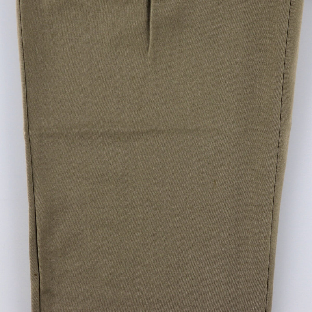 Brooks Brothers ESTABLISHED 1818 Two-pleat Wool Pants Slacks Made in Canada Men's W34 equivalent / eaa487517