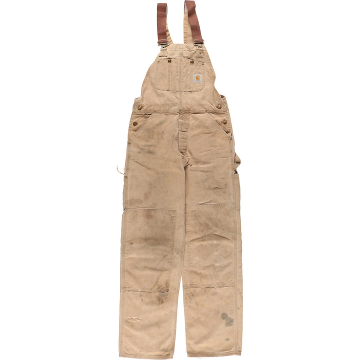 90s~ Carhartt Double Knee Duck Overalls Men's W34 Vintage / eaa487526