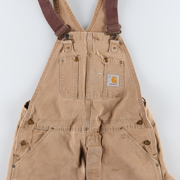 Carhartt Double Knee Duck Overalls Men's W33 equivalent / eaa487527