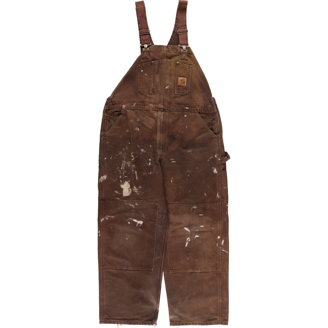 Big size 00'S Carhartt double knee duck overalls for men, equivalent to W40 / eaa487543