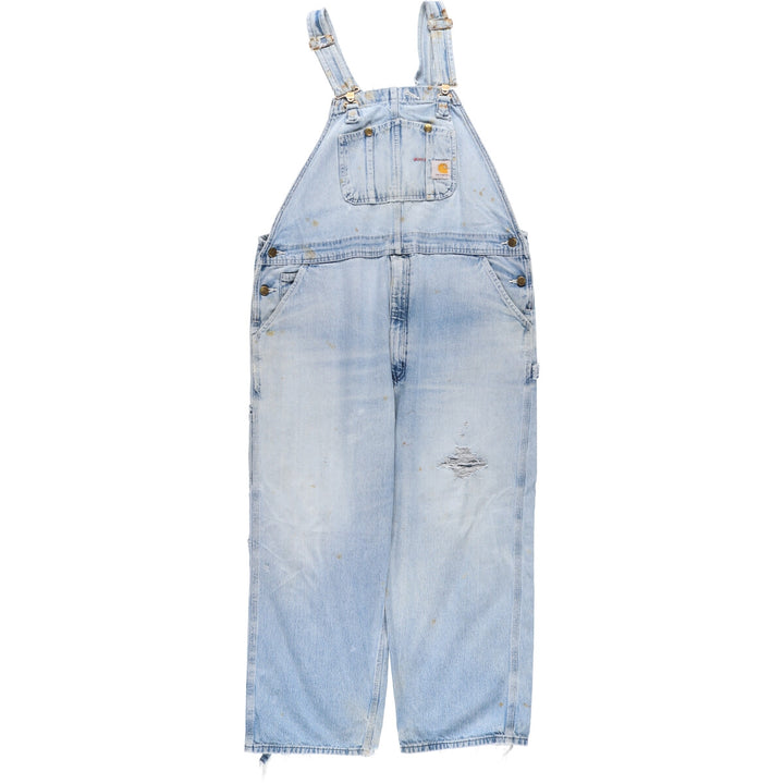 Big size 00s~ Carhartt denim overalls for men, equivalent to W46 / eaa487558