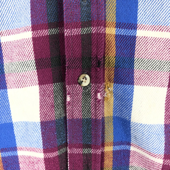 MIGHTY-MAC Check Pattern Wool Shirt Men's XXL / eaa487582