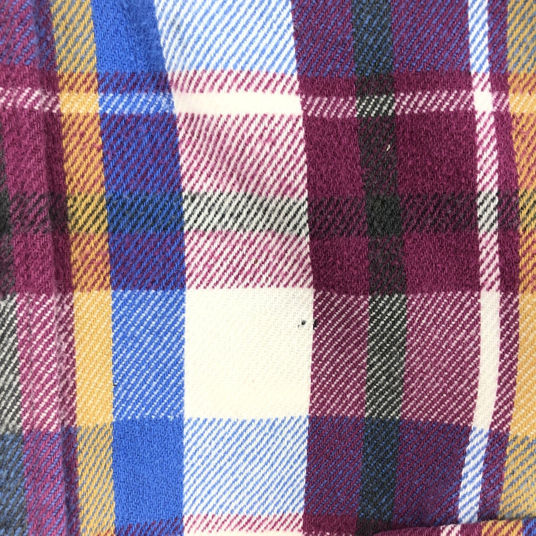 MIGHTY-MAC Check Pattern Wool Shirt Men's XXL / eaa487582