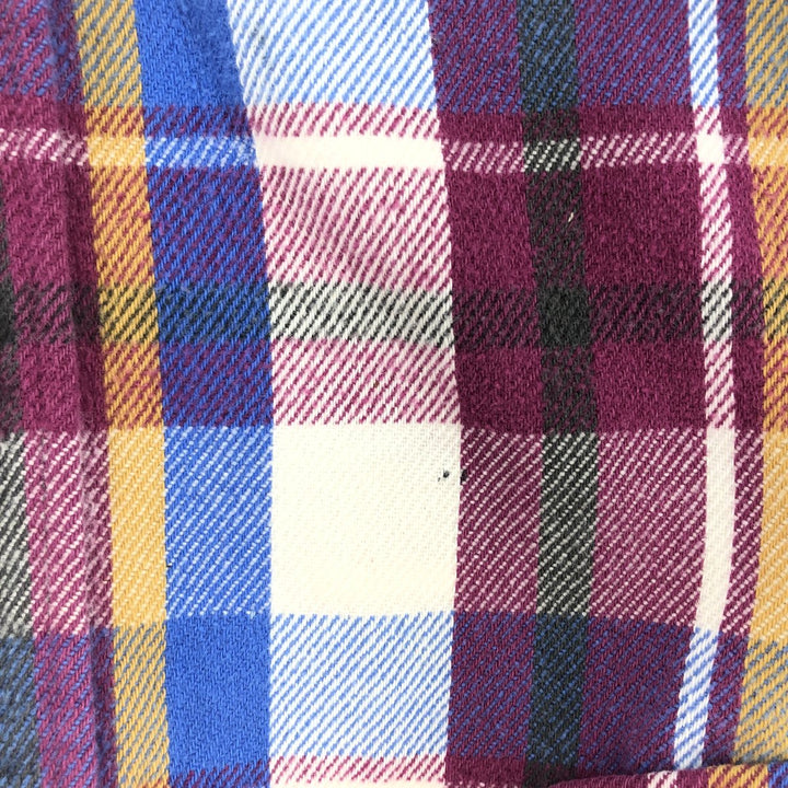 MIGHTY-MAC Check Pattern Wool Shirt Men's XXL / eaa487582