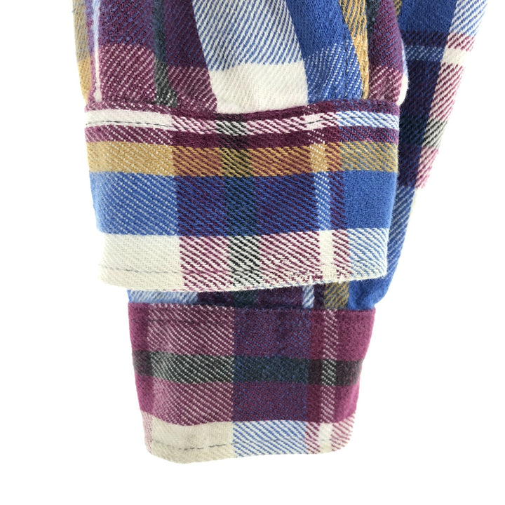 MIGHTY-MAC Check Pattern Wool Shirt Men's XXL / eaa487582