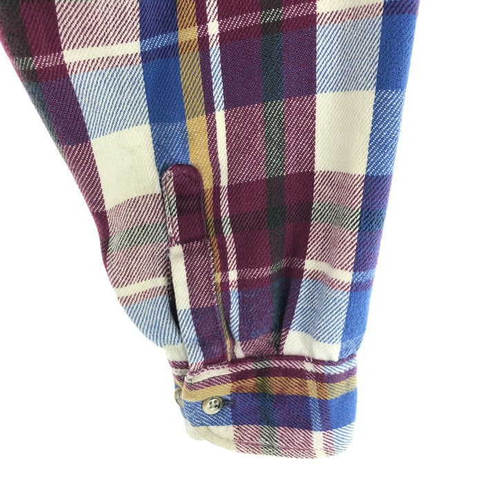 MIGHTY-MAC Check Pattern Wool Shirt Men's XXL / eaa487582
