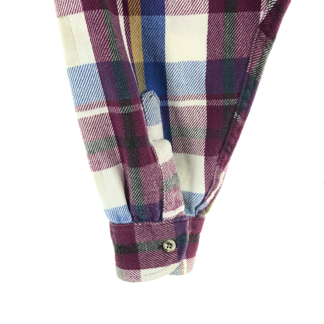 MIGHTY-MAC Check Pattern Wool Shirt Men's XXL / eaa487582