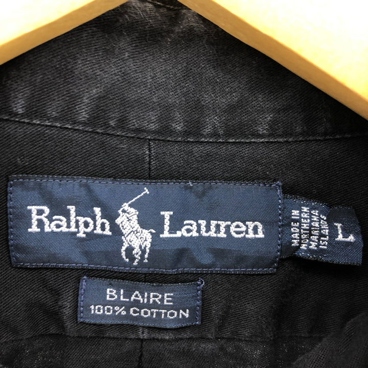Ralph Lauren BLAIRE long sleeve button down shirt, men's size L / eaa487599