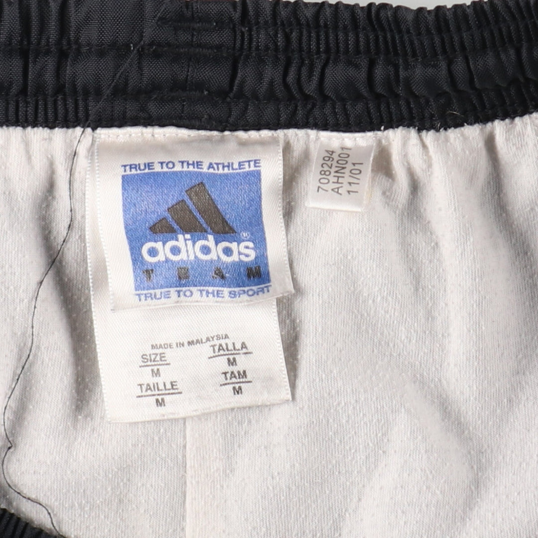 00'S Adidas Team nylon pants, rustling pants, men's size M / eaa487664