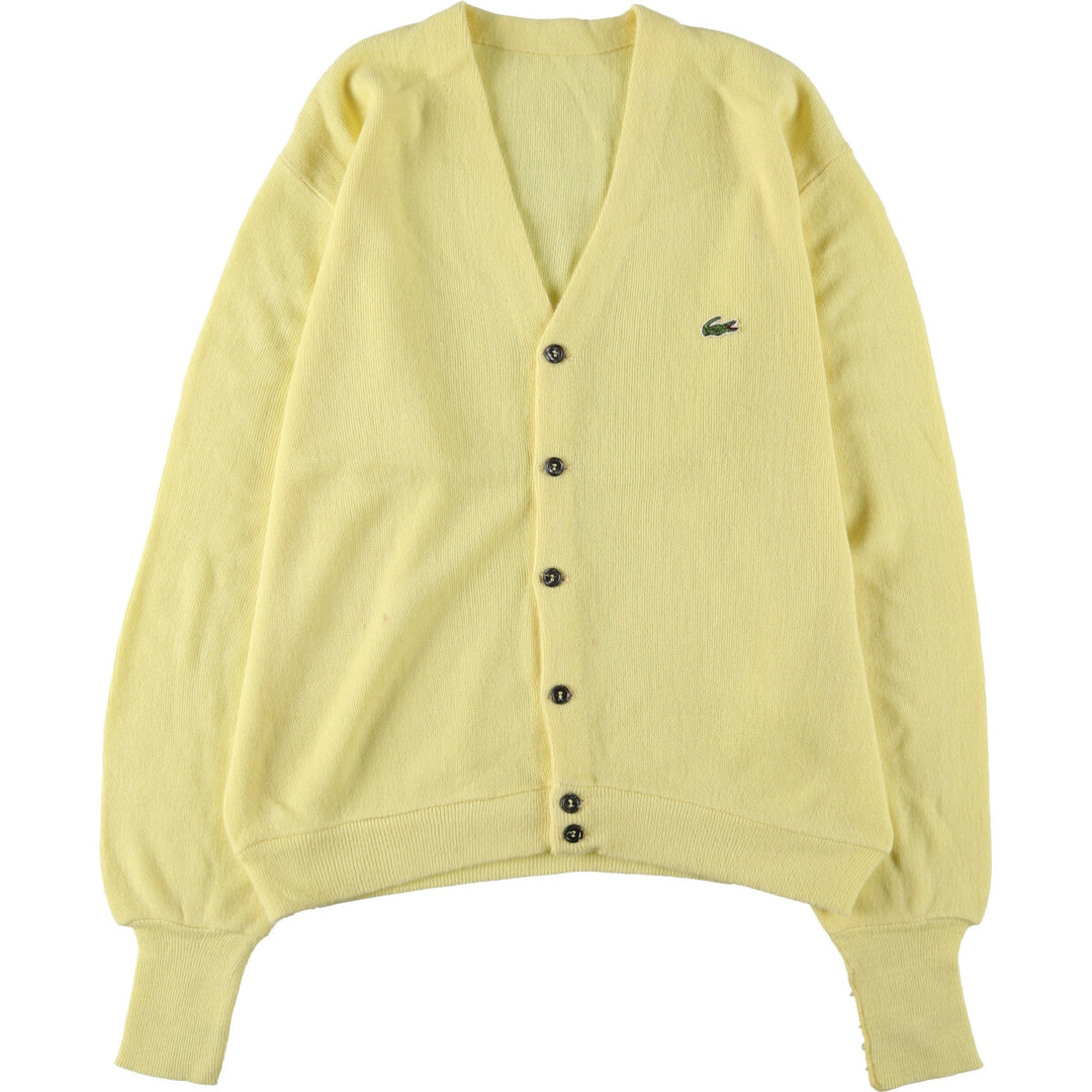 Lacoste LACOSTE knit cardigan, men's XL size, vintage / eaa487776