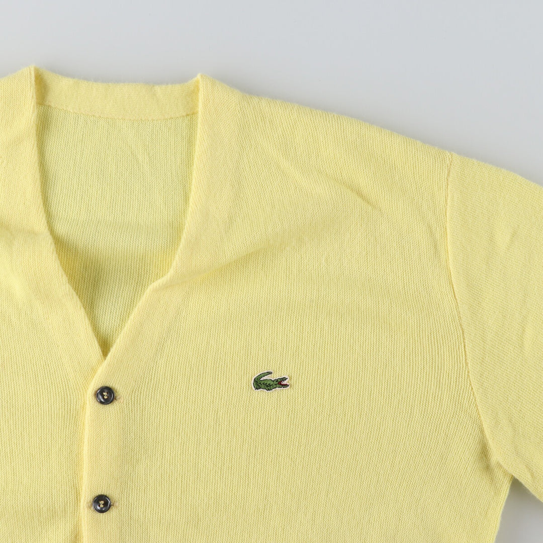 Lacoste LACOSTE knit cardigan, men's XL size, vintage / eaa487776