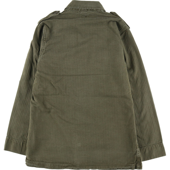 1960'S Dutch military genuine herringbone twill military field jacket 96 men's size S vintage /eaa487841