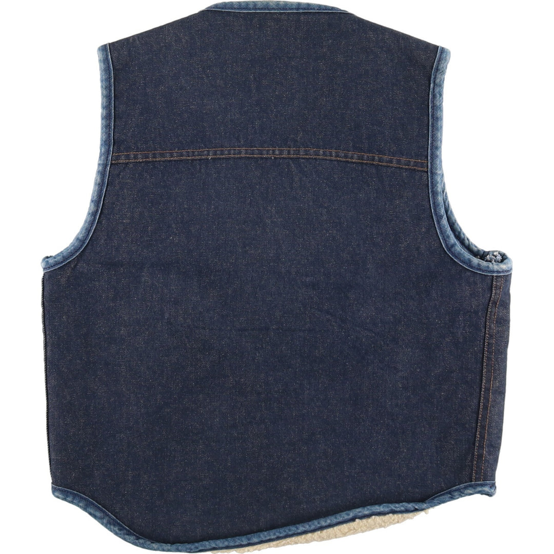 HOEBUCKS denim vest, men's size M, vintage /eaa487849