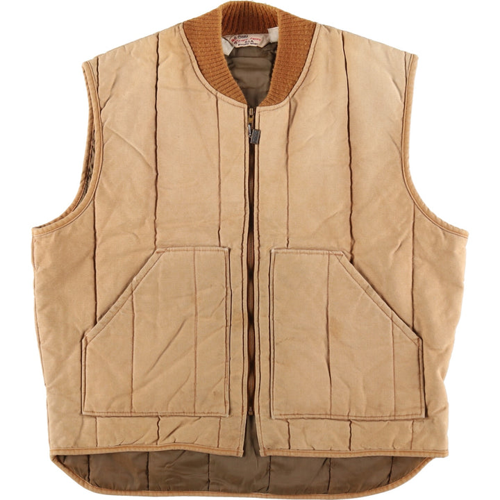 ~80'S BUZZARD PRUF Duck Vest Made in USA Men's L size /eaa487855