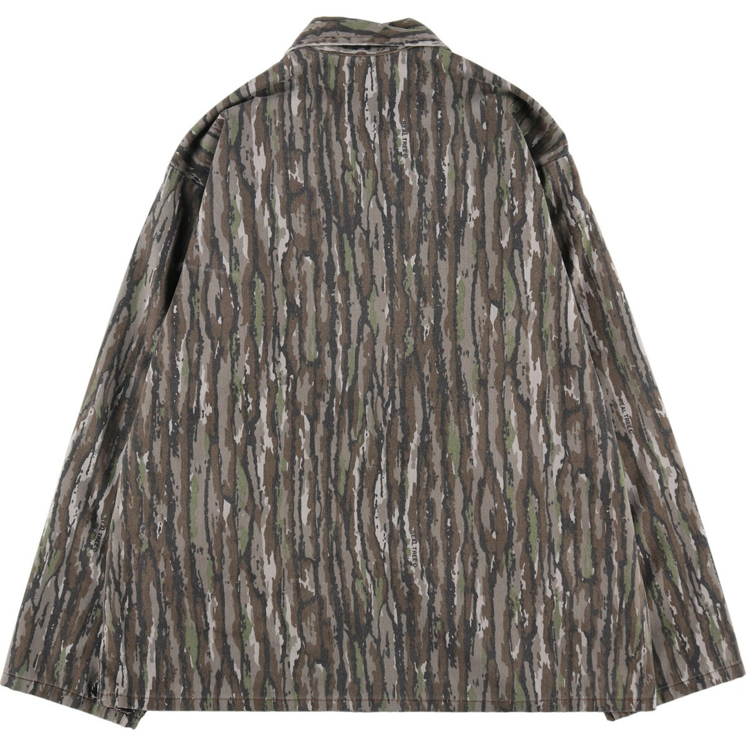 90'S LIBETY Camouflage Pattern Real Tree Camo Hunting Jacket Made in USA Men's L Size Vintage /eaa487866