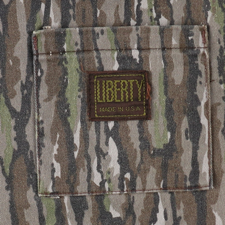 90'S LIBETY Camouflage Pattern Real Tree Camo Hunting Jacket Made in USA Men's L Size Vintage /eaa487866
