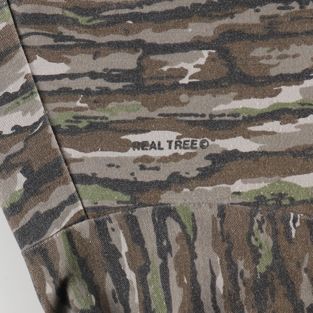 90'S LIBETY Camouflage Pattern Real Tree Camo Hunting Jacket Made in USA Men's L Size Vintage /eaa487866