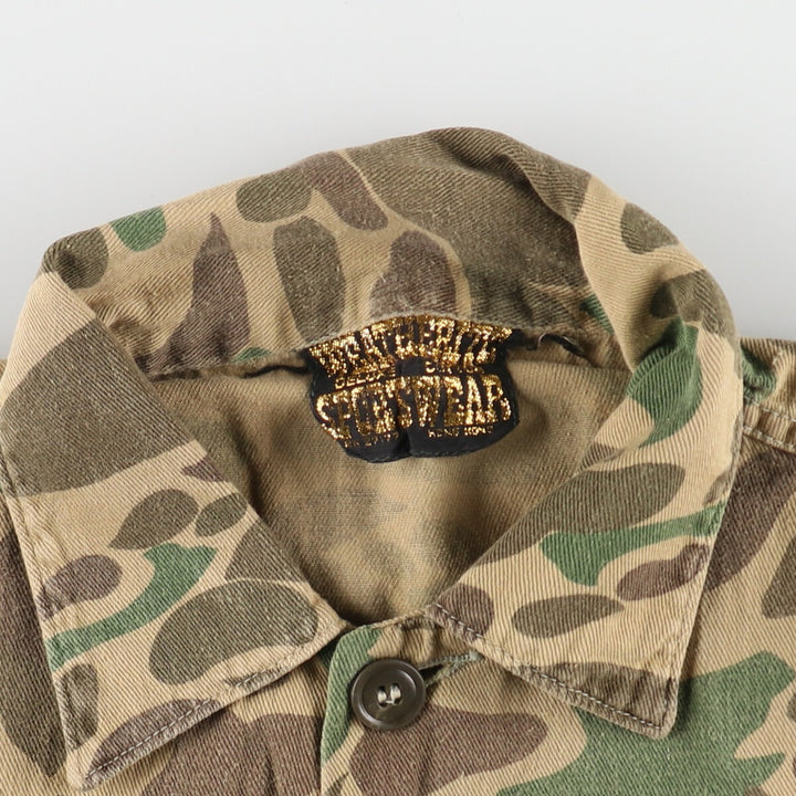 WEATHERITE SPORTSWEAR Camouflage Pattern Duck Hunter Camo Hunting Jacket Men's S /eaa487867