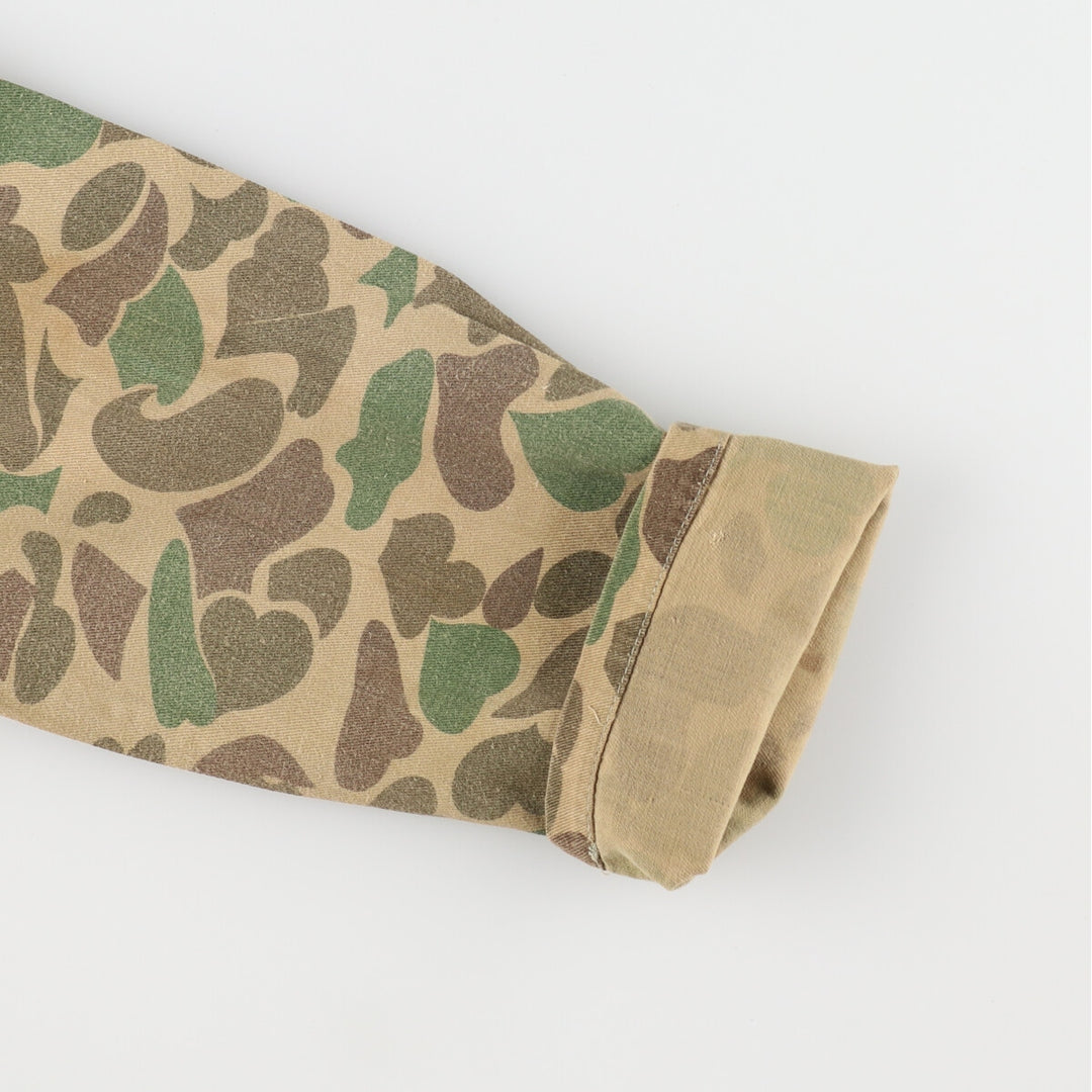 WEATHERITE SPORTSWEAR Camouflage Pattern Duck Hunter Camo Hunting Jacket Men's S /eaa487867