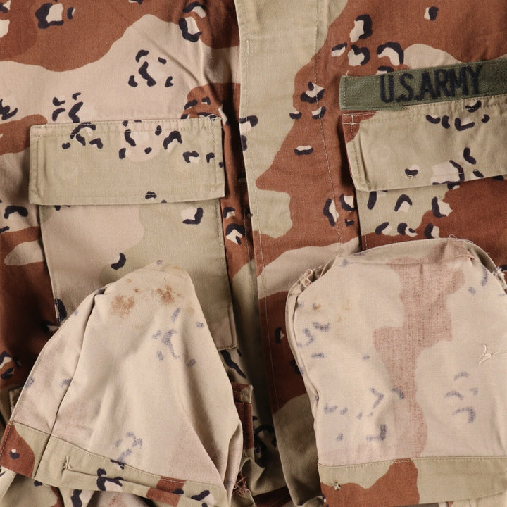 90'S US Military Genuine Camouflage Pattern BDU Military Jacket Made in USA MEDIUM-REGULAR Men's M equivalent Vintage /eaa487884