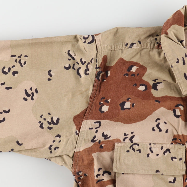 90'S US Military Genuine Camouflage Pattern BDU Military Jacket Made in USA MEDIUM-REGULAR Men's M equivalent Vintage /eaa487884