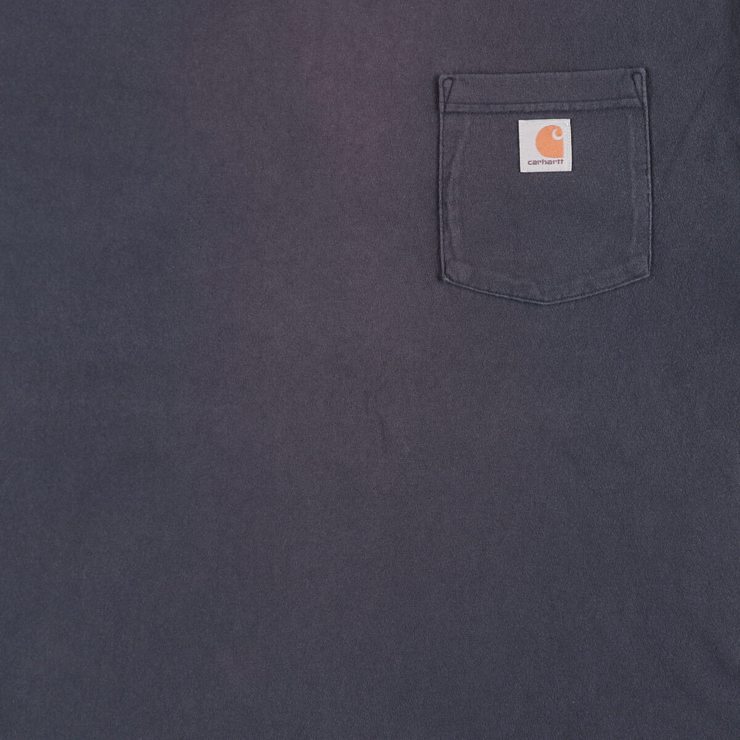 Carhartt Loose Fit Plain Pocket Long T-Shirt Long T Men's L size / eaa487945