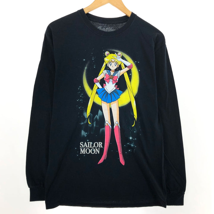 Sailor Moon character print long T-shirt, men's XS size /eaa487962