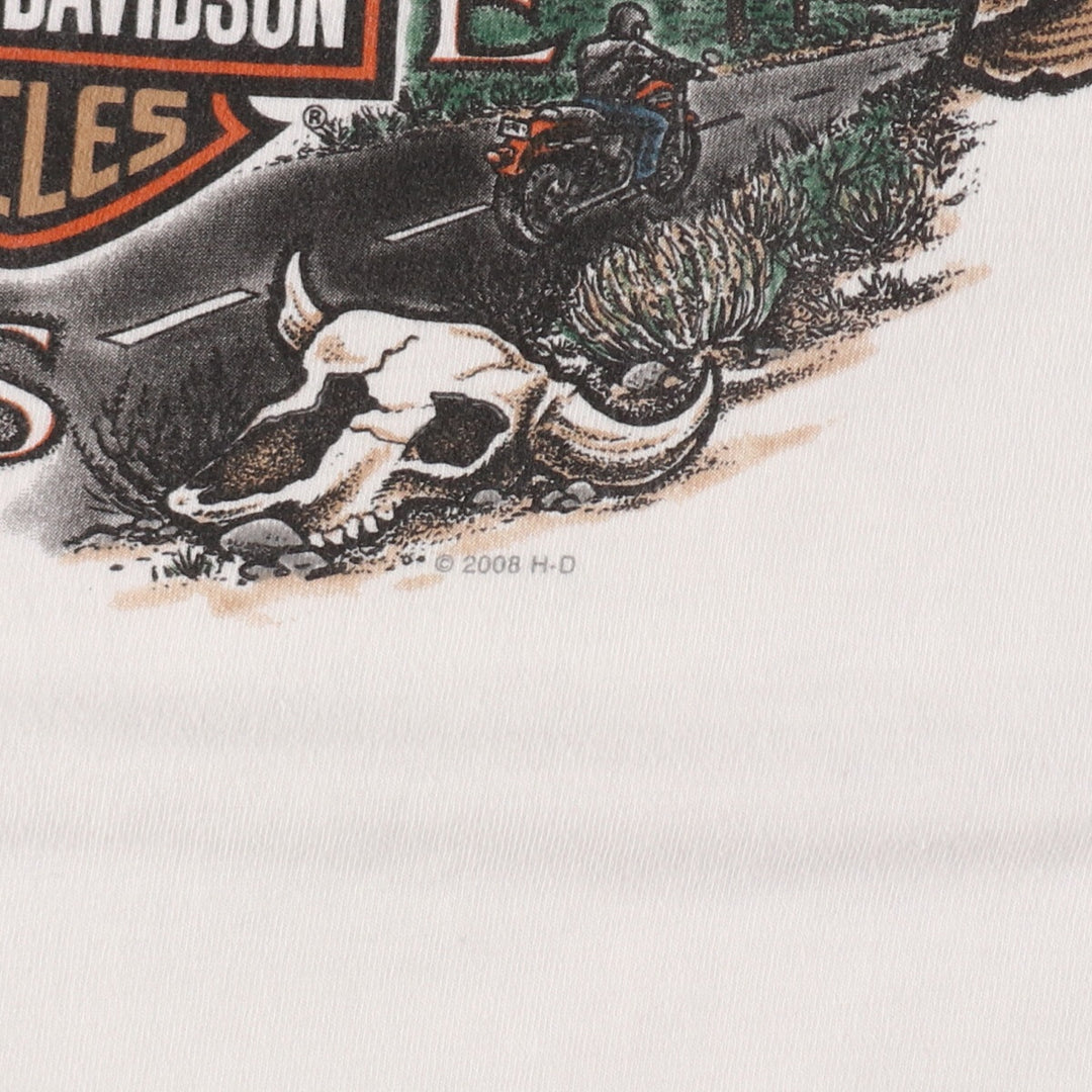 00'S Harley-Davidson Long Sleeve T-Shirt Made in USA Men's Size L /eaa487967