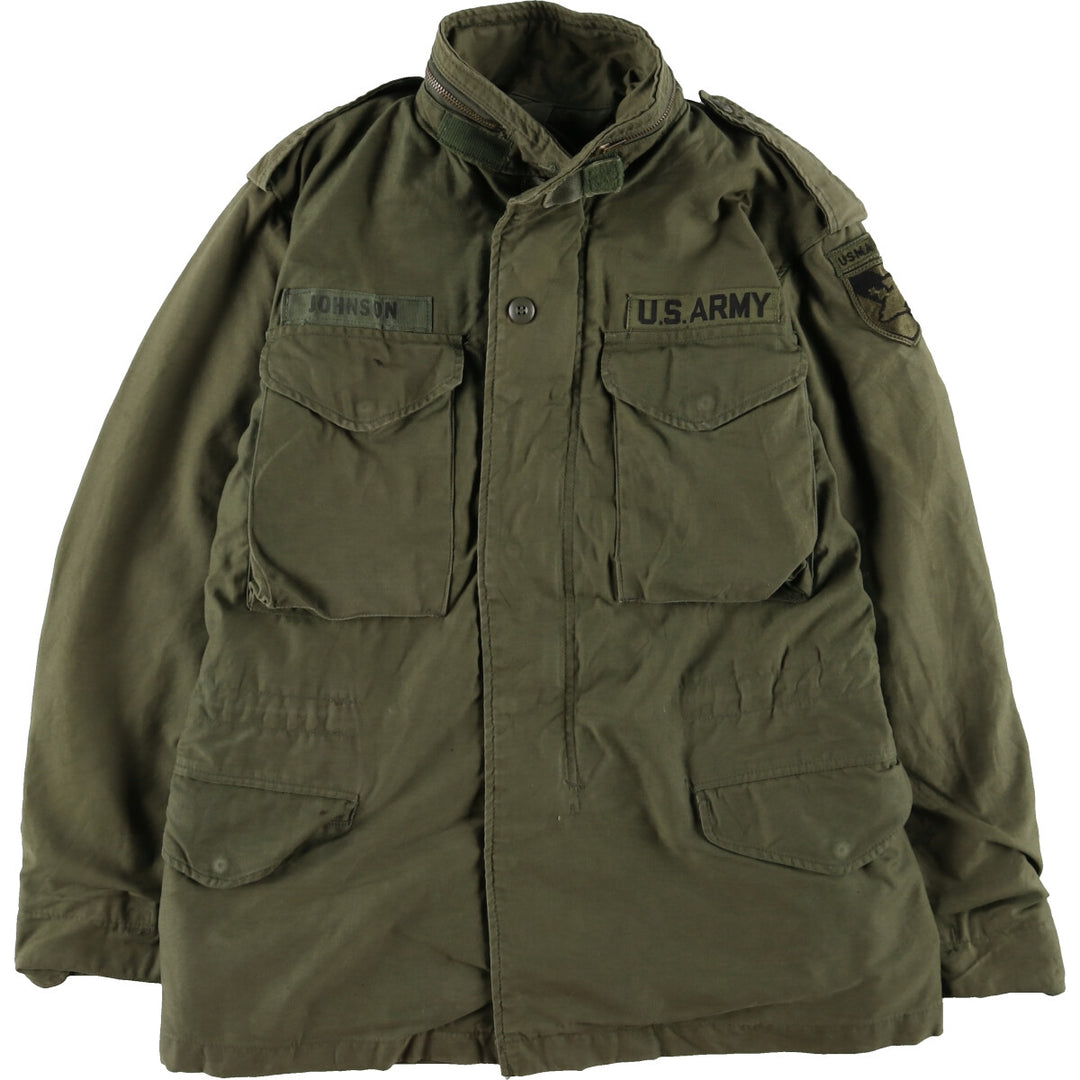 80'S US Army M-65 3rd Military Field Jacket Made in USA Small Regular Men's S equivalent Vintage /eaa488006