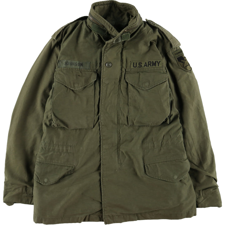 80'S US Army M-65 3rd Military Field Jacket Made in USA Small Regular Men's S equivalent Vintage /eaa488006
