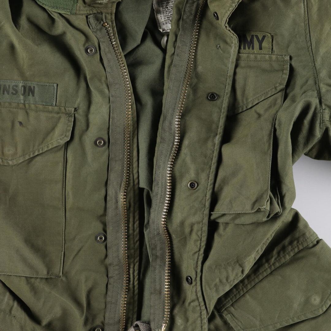 80'S US Army M-65 3rd Military Field Jacket Made in USA Small Regular Men's S equivalent Vintage /eaa488006