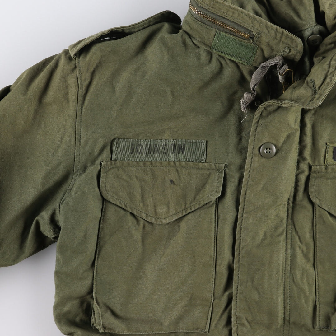 80'S US Army M-65 3rd Military Field Jacket Made in USA Small Regular Men's S equivalent Vintage /eaa488006