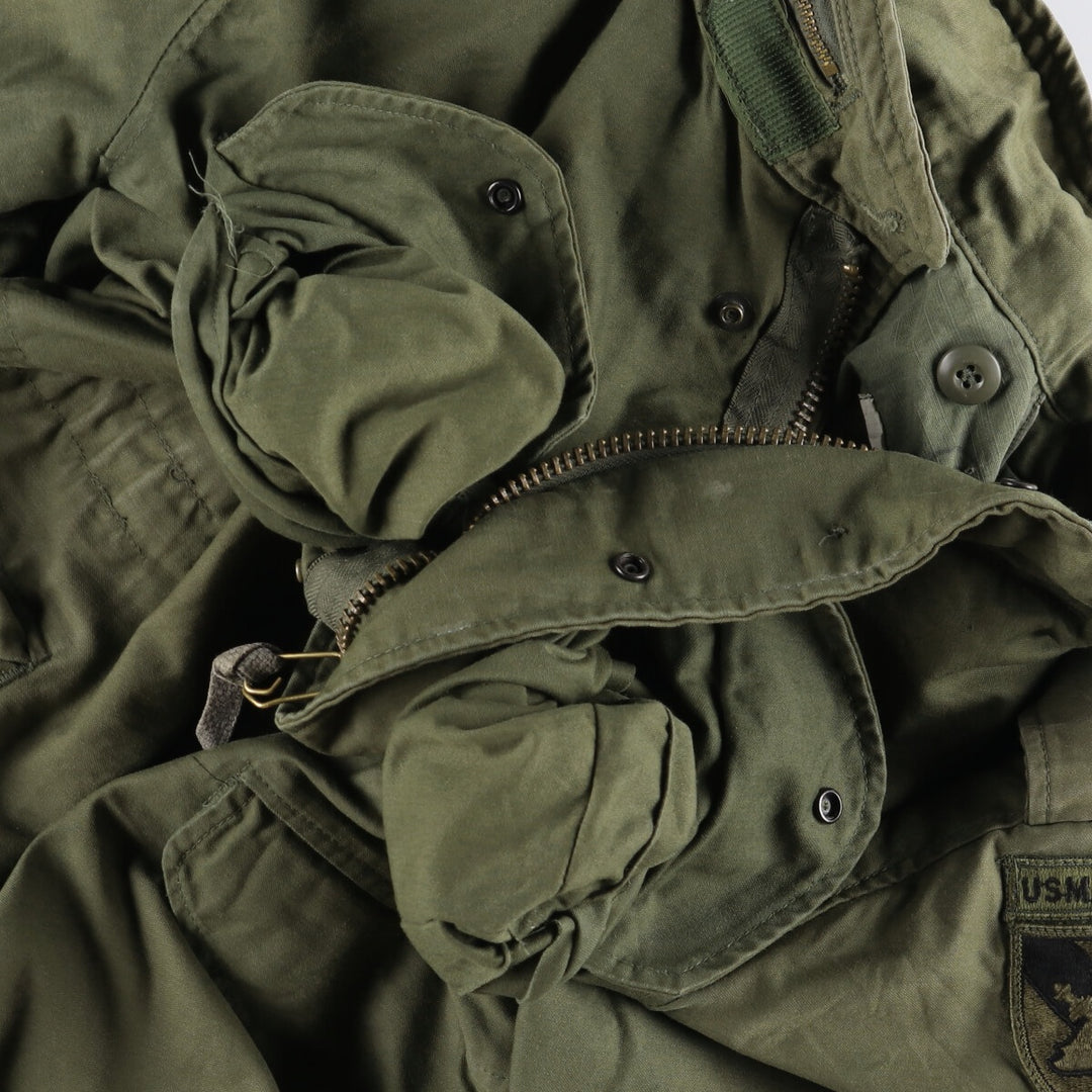 80'S US Army M-65 3rd Military Field Jacket Made in USA Small Regular Men's S equivalent Vintage /eaa488006