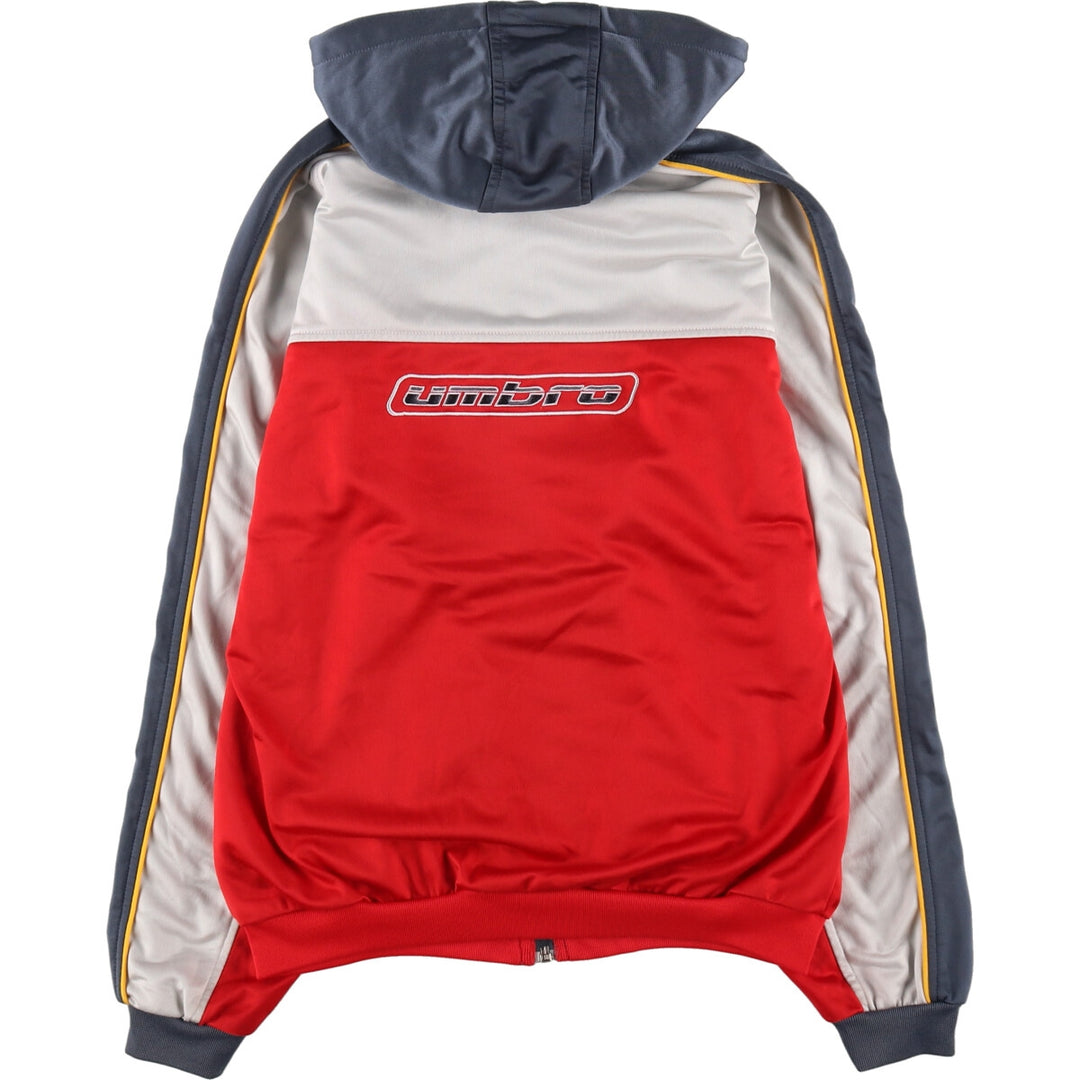 00'S UMBRO jersey hoodie track jacket men's size S /eaa488009