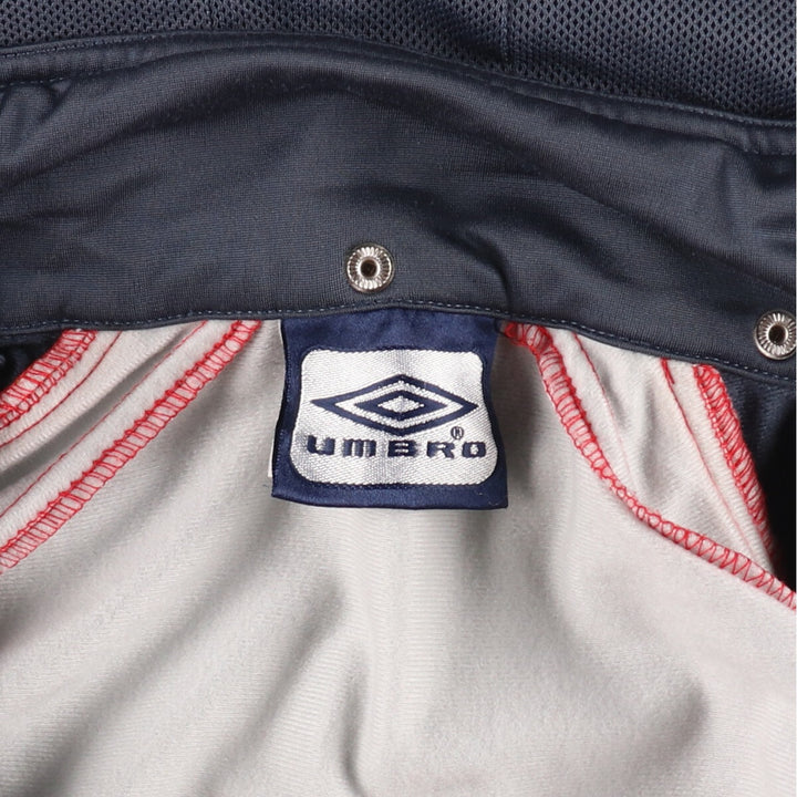 00'S UMBRO jersey hoodie track jacket men's size S /eaa488009