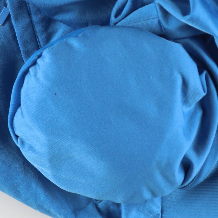 00'S Adidas Back Logo Jersey Track Jacket Men's XL polyester Blue type light blue Vintage Second Hand