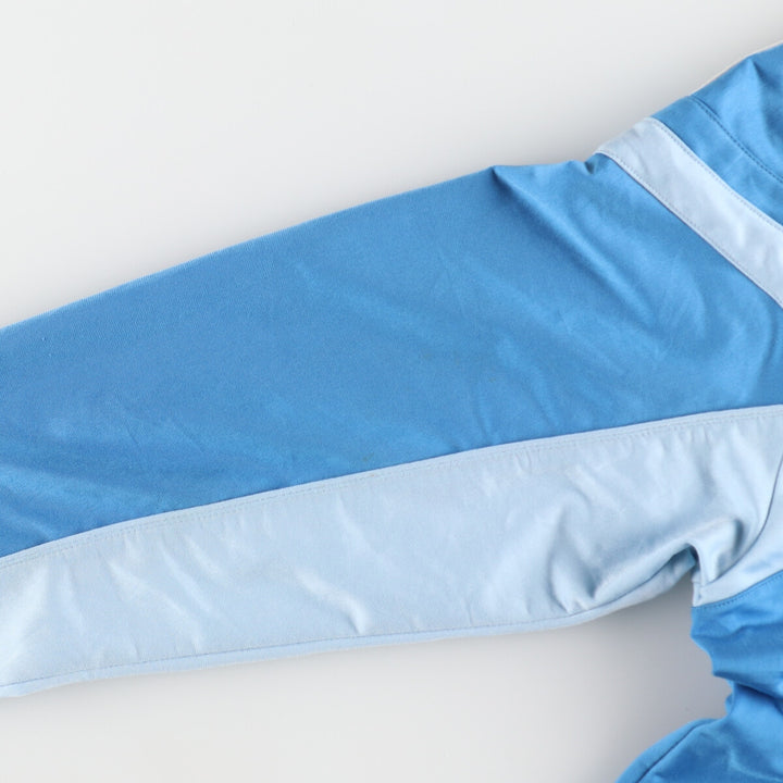 00'S Adidas Back Logo Jersey Track Jacket Men's XL polyester Blue type light blue Vintage Second Hand