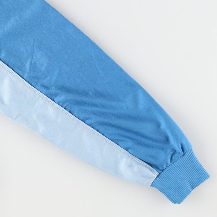 00'S Adidas Back Logo Jersey Track Jacket Men's XL polyester Blue type light blue Vintage Second Hand