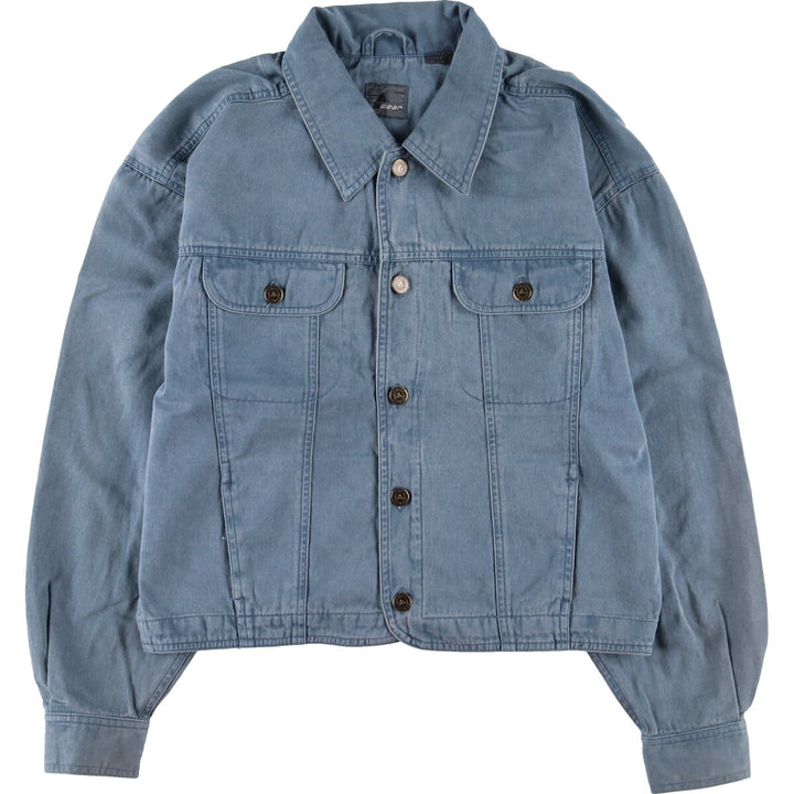LIZ WEAR denim jacket, G-jacket, men's size L /eaa488036