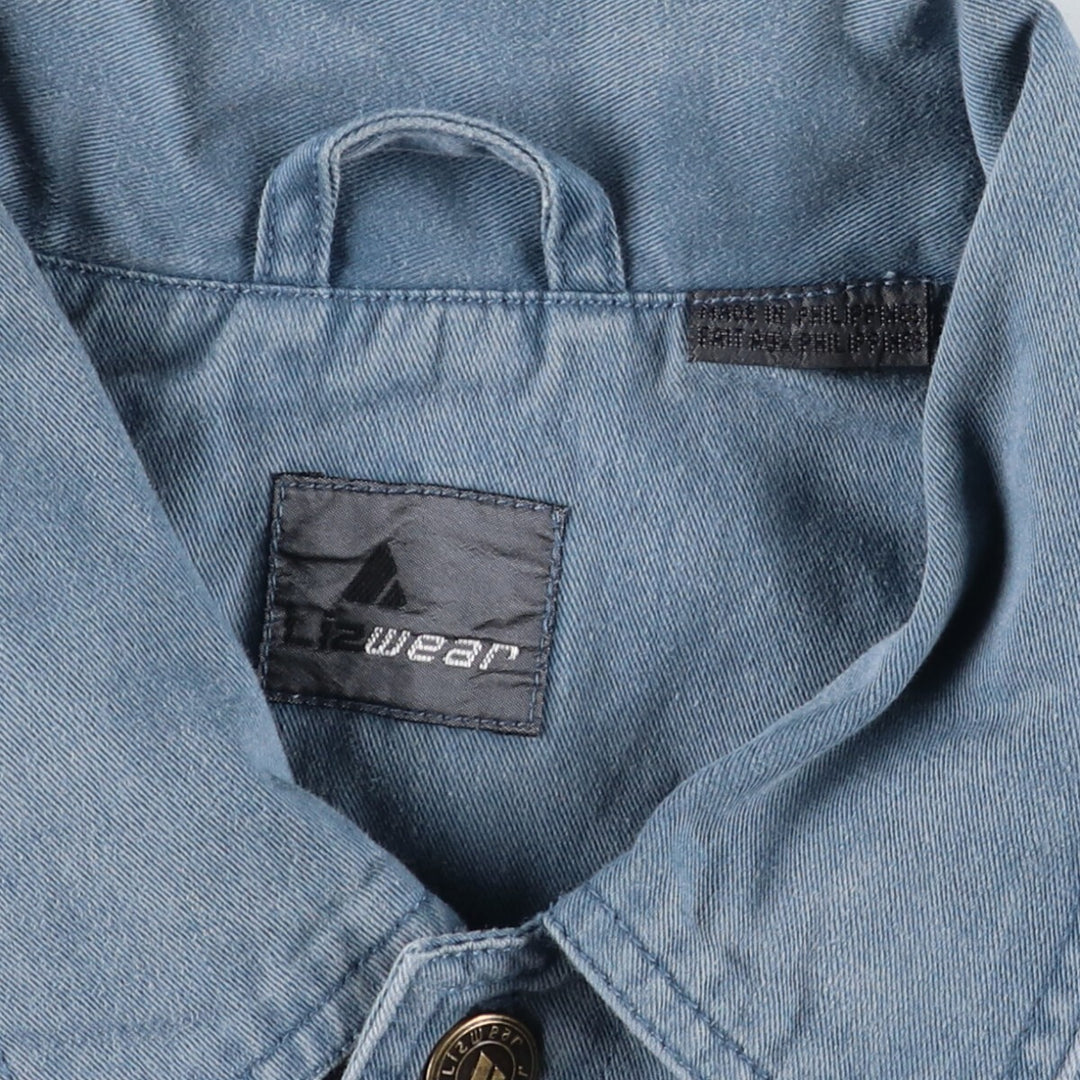 LIZ WEAR denim jacket, G-jacket, men's size L /eaa488036