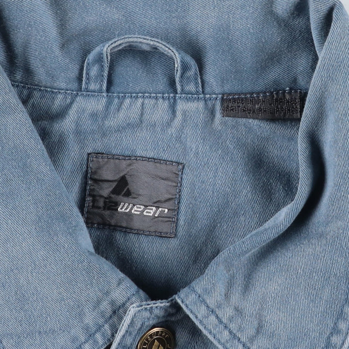 LIZ WEAR denim jacket, G-jacket, men's size L /eaa488036