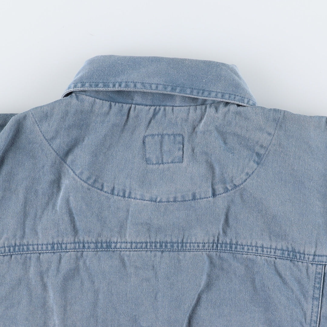 LIZ WEAR denim jacket, G-jacket, men's size L /eaa488036