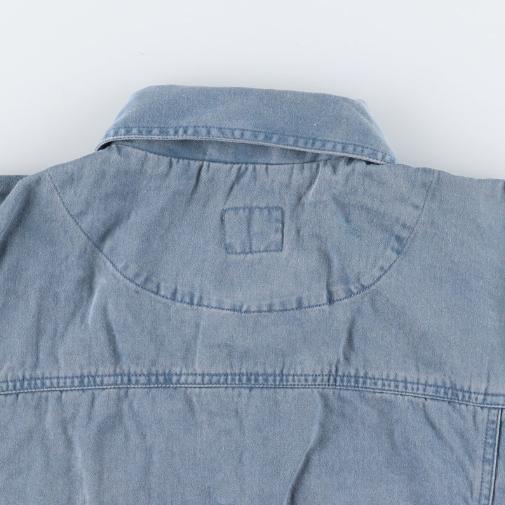 LIZ WEAR denim jacket, G-jacket, men's size L /eaa488036