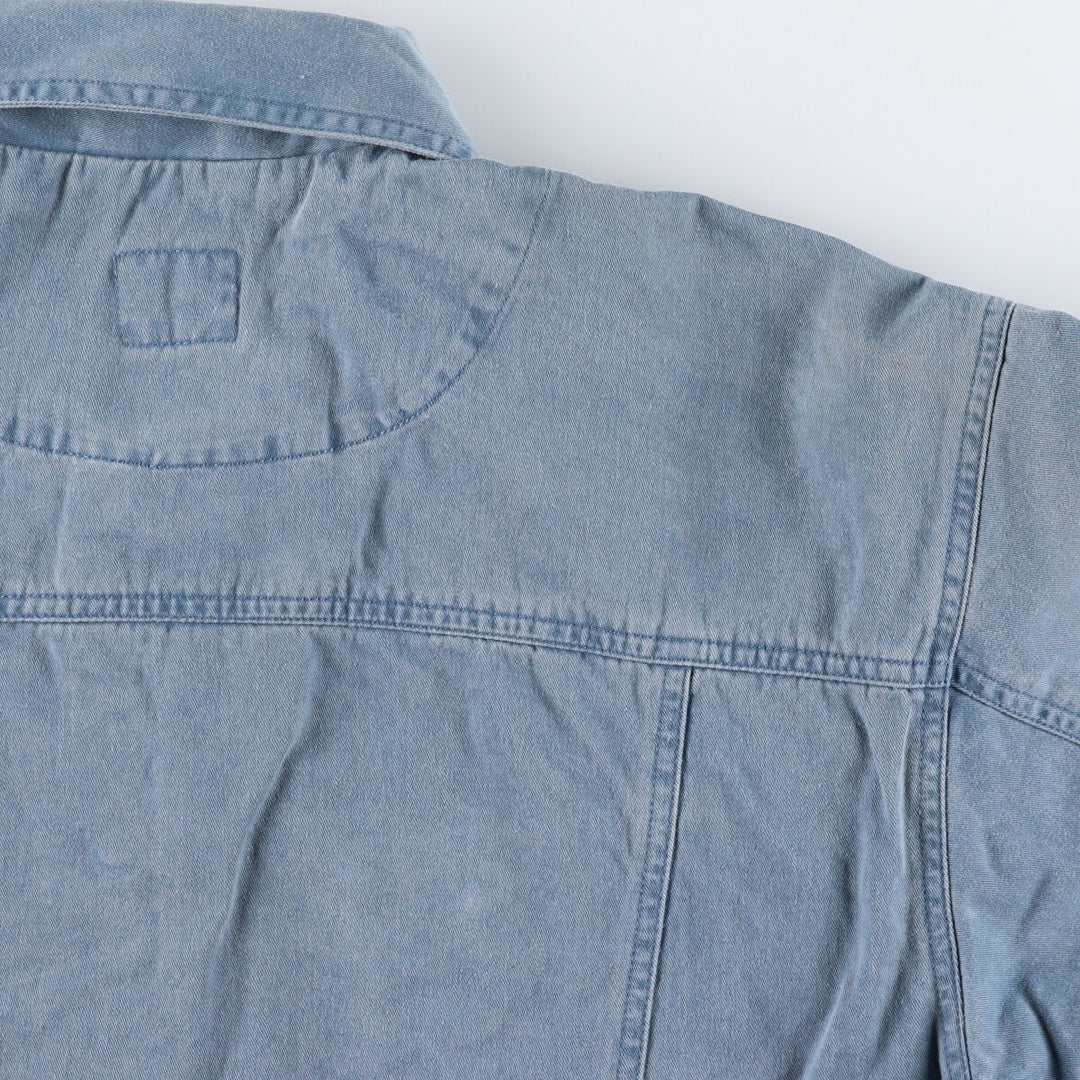 LIZ WEAR denim jacket, G-jacket, men's size L /eaa488036