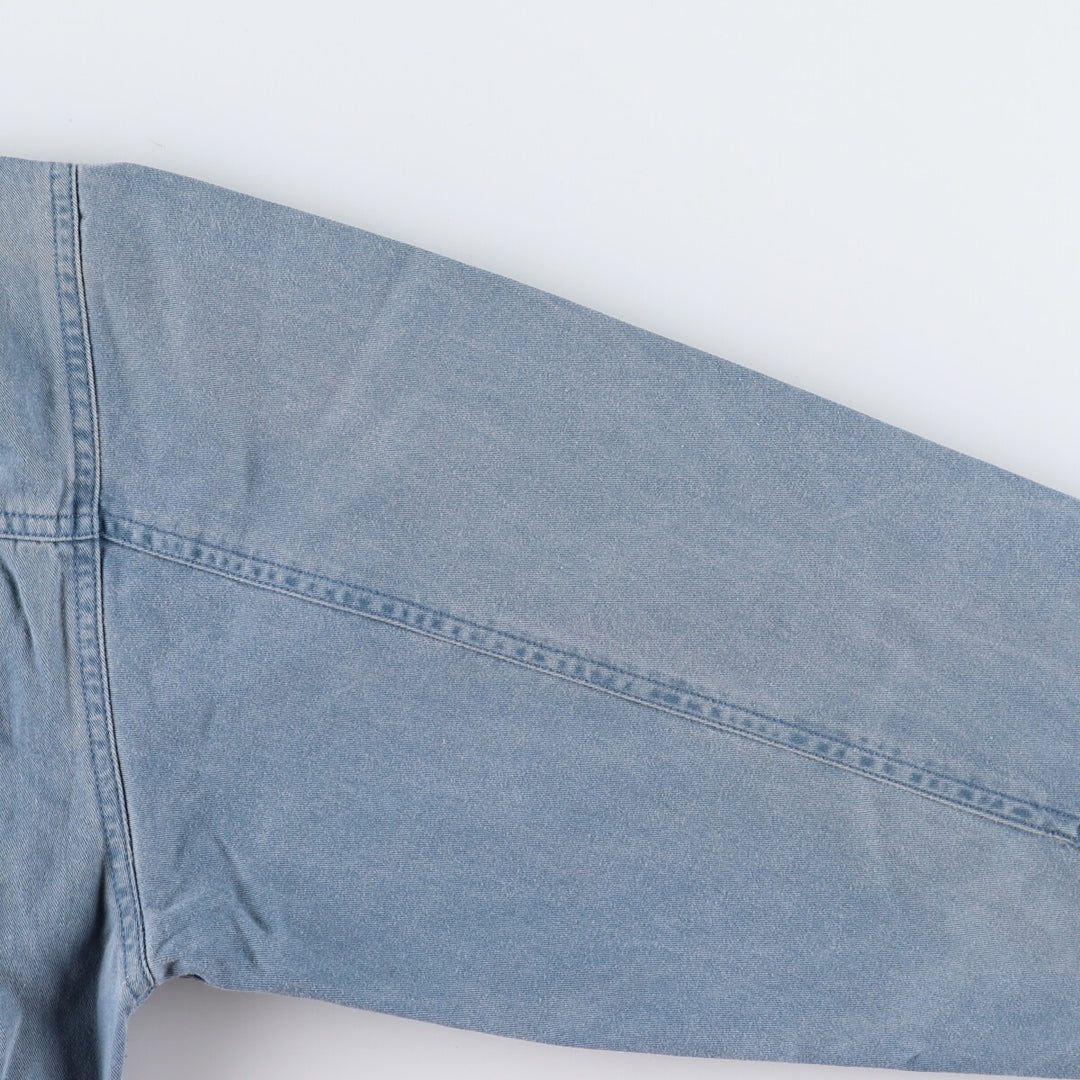 LIZ WEAR denim jacket, G-jacket, men's size L /eaa488036