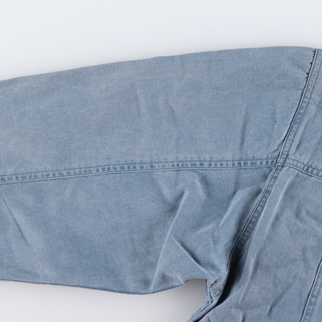 LIZ WEAR denim jacket, G-jacket, men's size L /eaa488036