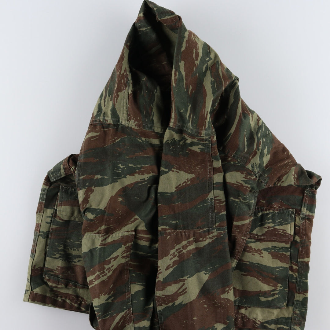 Greek Army Camouflage Pattern Lizard Camo Military Field Jacket Men's XL / eaa488037